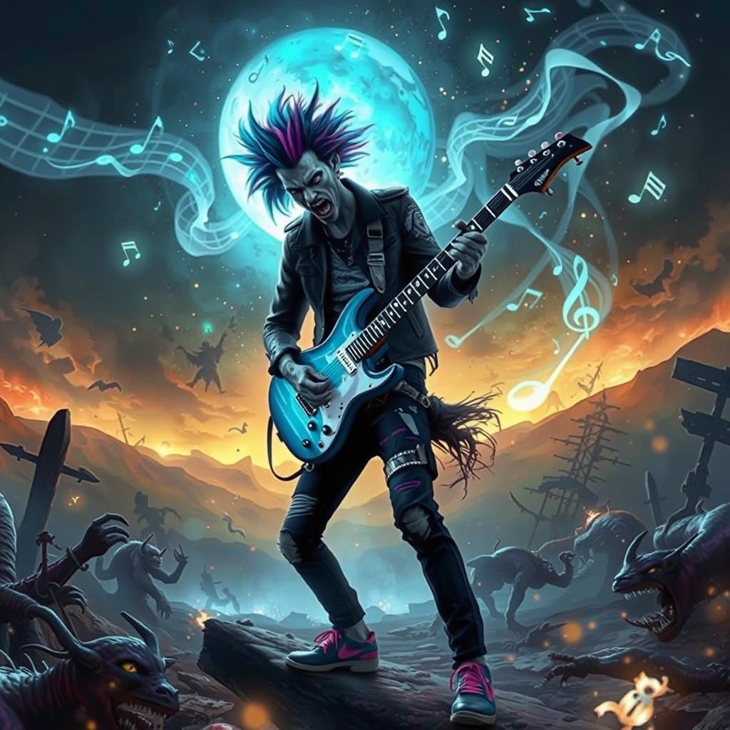 Punk Rocker Banishes Demons with Music