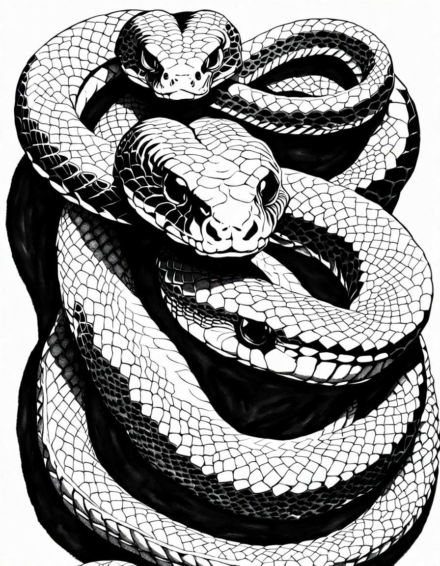 Image of Two Snakes