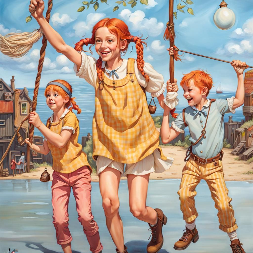 the character Pippi Longstocking