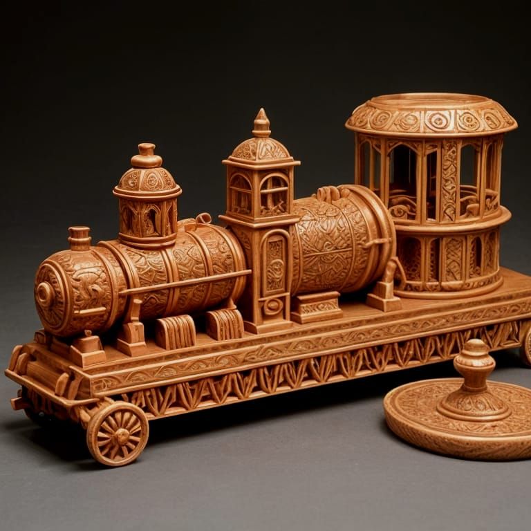 wooden toy train