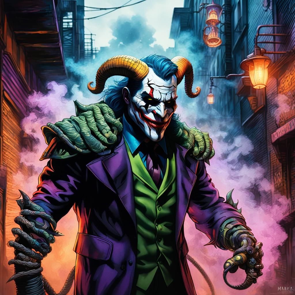 Minotaur Justice in Texas Alleyway: Hyperrealistic Concept A...