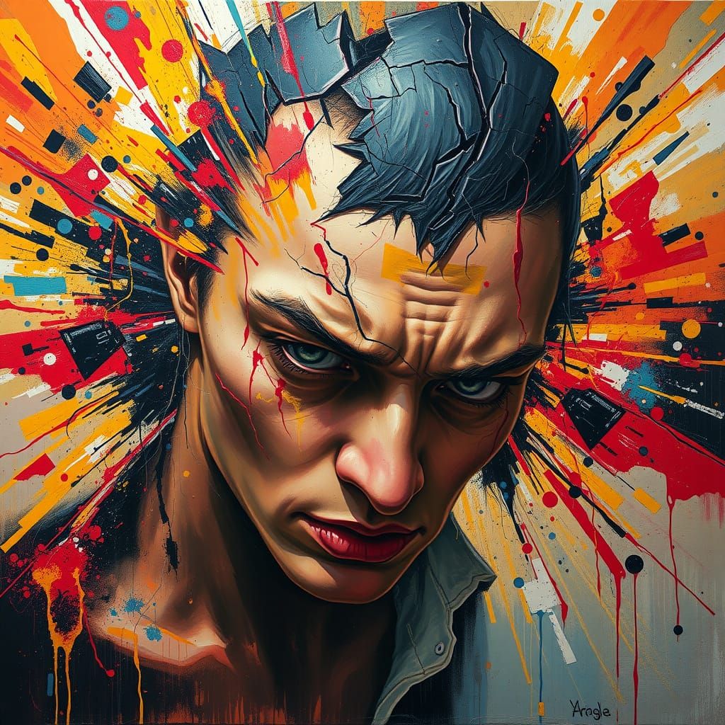 Fractured Determination in a Fiery Explosion