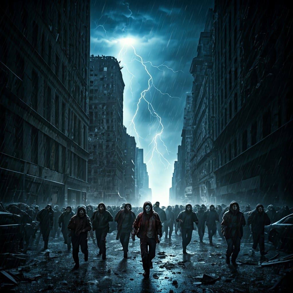 Doomsday Apocalypse in Ruined New York City