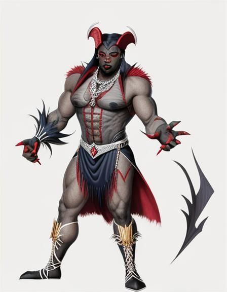 Fearsome Congolese Vampire Asanbosam