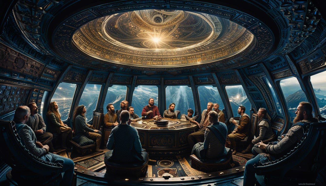 The Vikings in Space Round Table