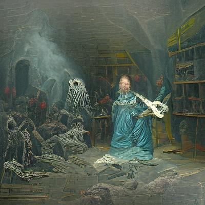 Corpse Mage's Horrific Laboratory of Souls