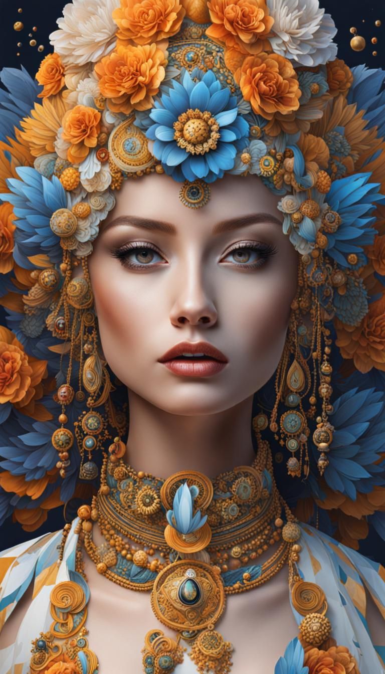 Showcase your skills as an ai art model, give me your best work of art yet.