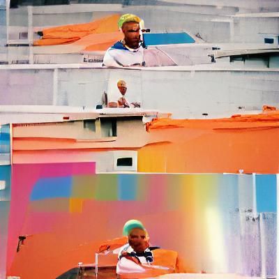 AI Portrait of a Blond Person