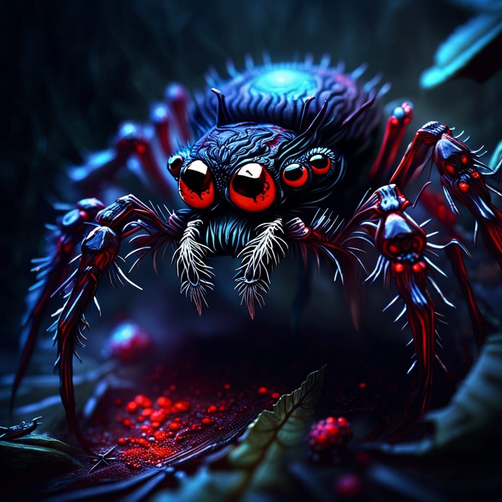 Vampire Flies Dark Fantasy Concept Art