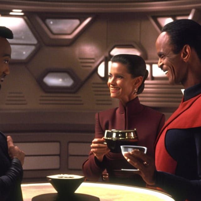 DS9 Space Station Coffee Shop