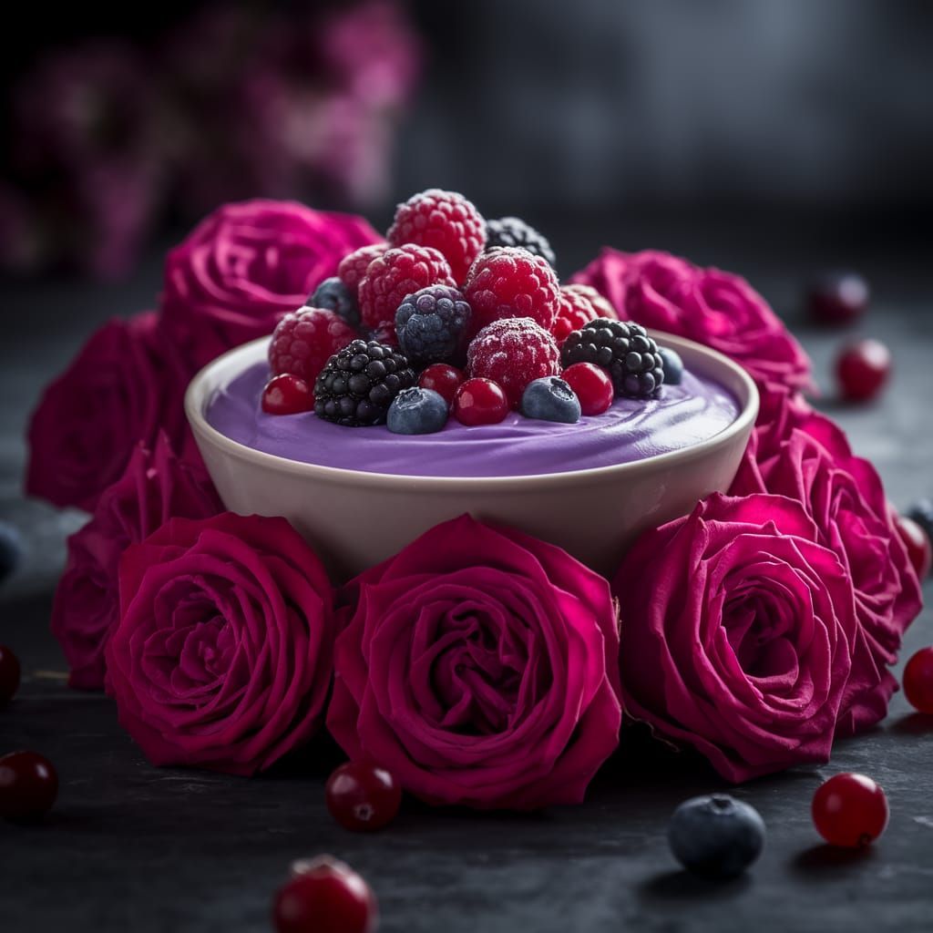 Elegant Breakfast Still Life in Pastel Hues