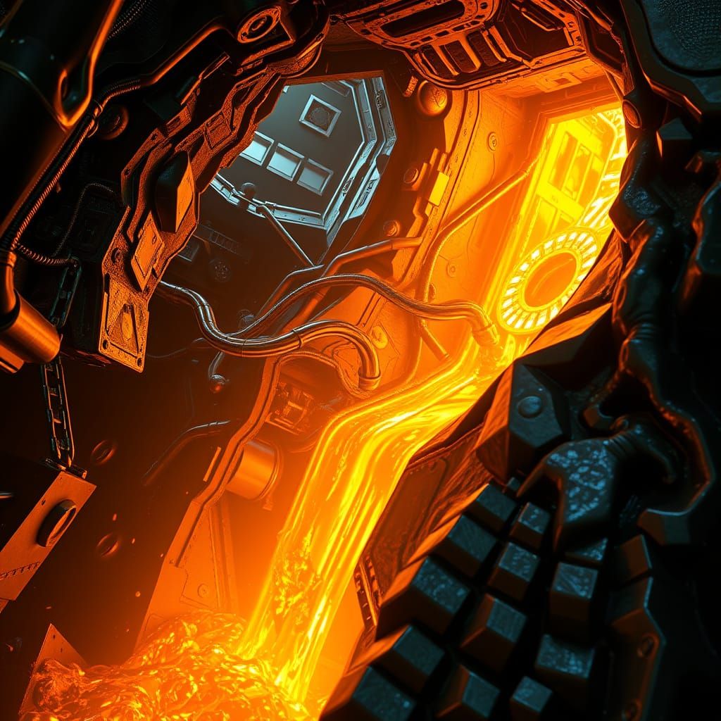 Infernia, Magma diversion channels