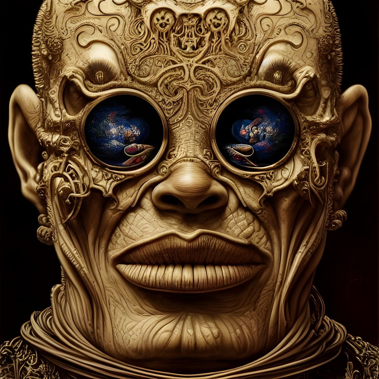 Greed Demon: A Digital Art Masterpiece