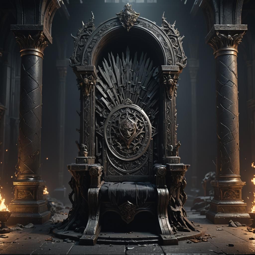 Throne in the Void: Photorealistic Unreal Engine Render