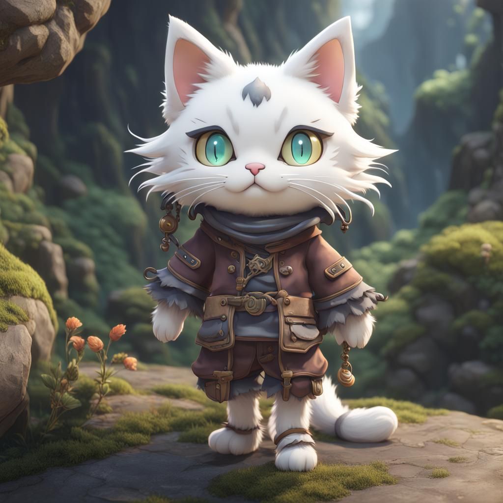 Made in Abyss Style Neko Cat Ragdoll