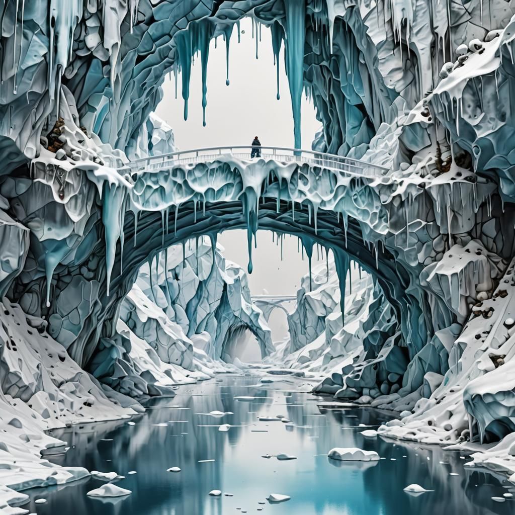 Ice bridge