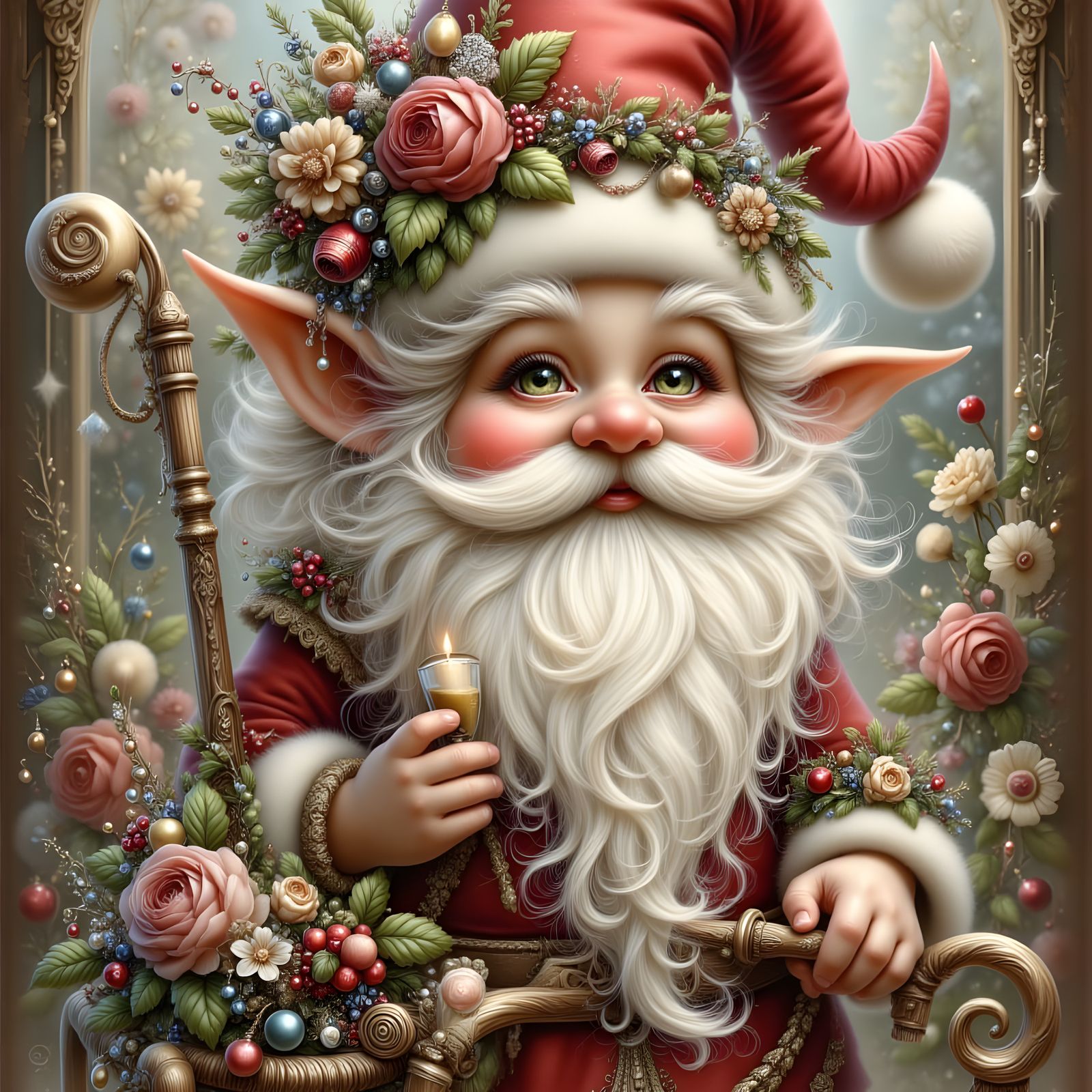 Happy Eyes, Santas Favorite Elf