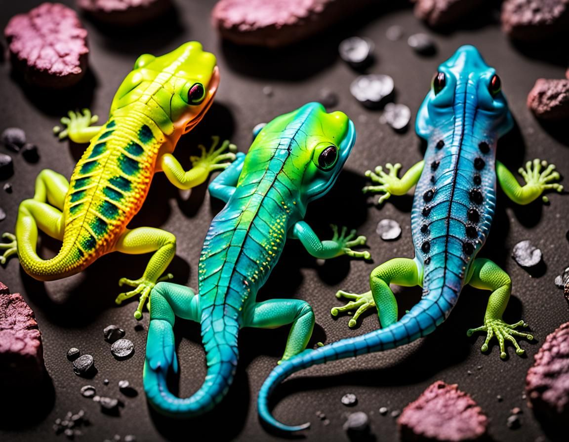 These Neon Newt