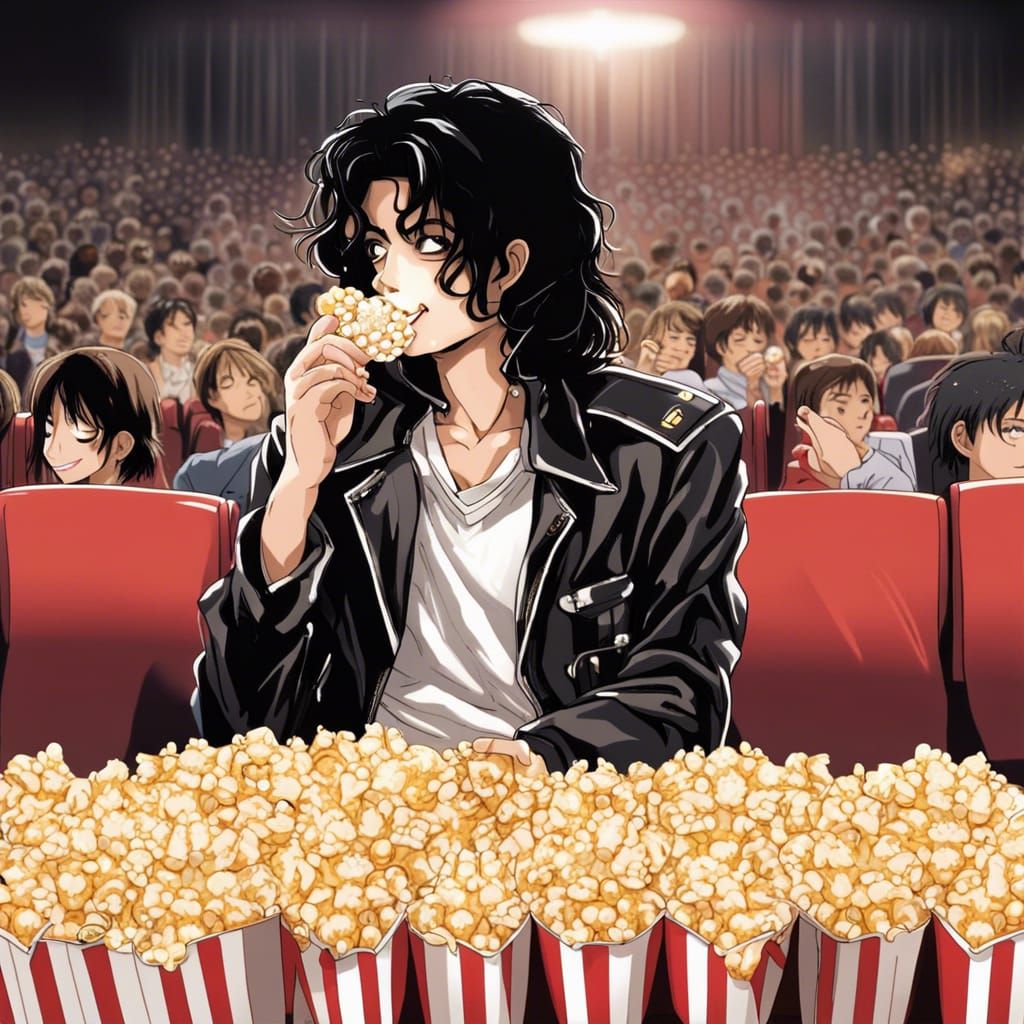 Eating Popcorn