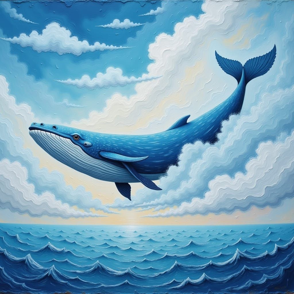 <lora:nocturnal seascapes:1.0> Cloud Whale Migration