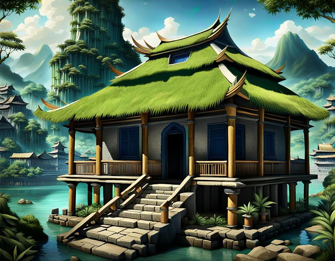 Mystical Pre-Colonial Philippine City Digital Art