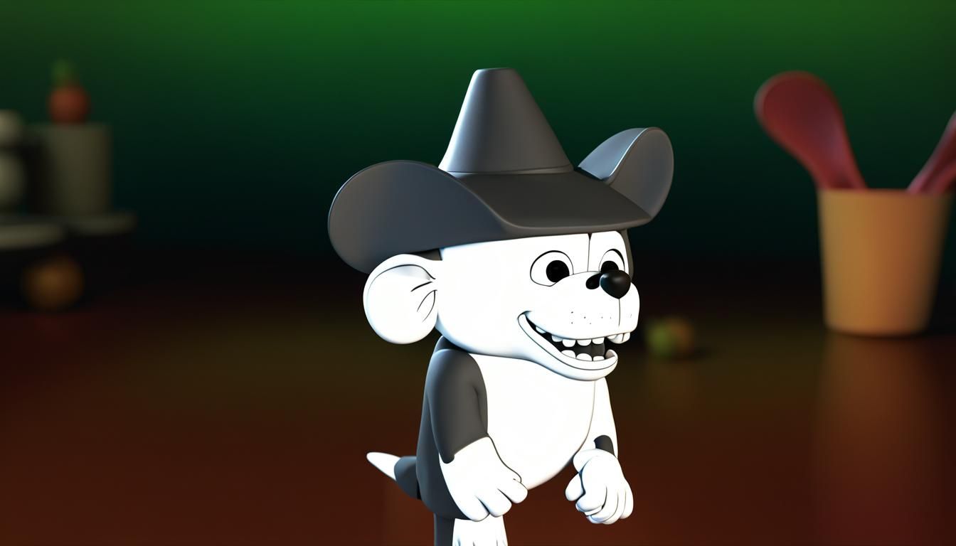 Fang Character Concept Art in 3D