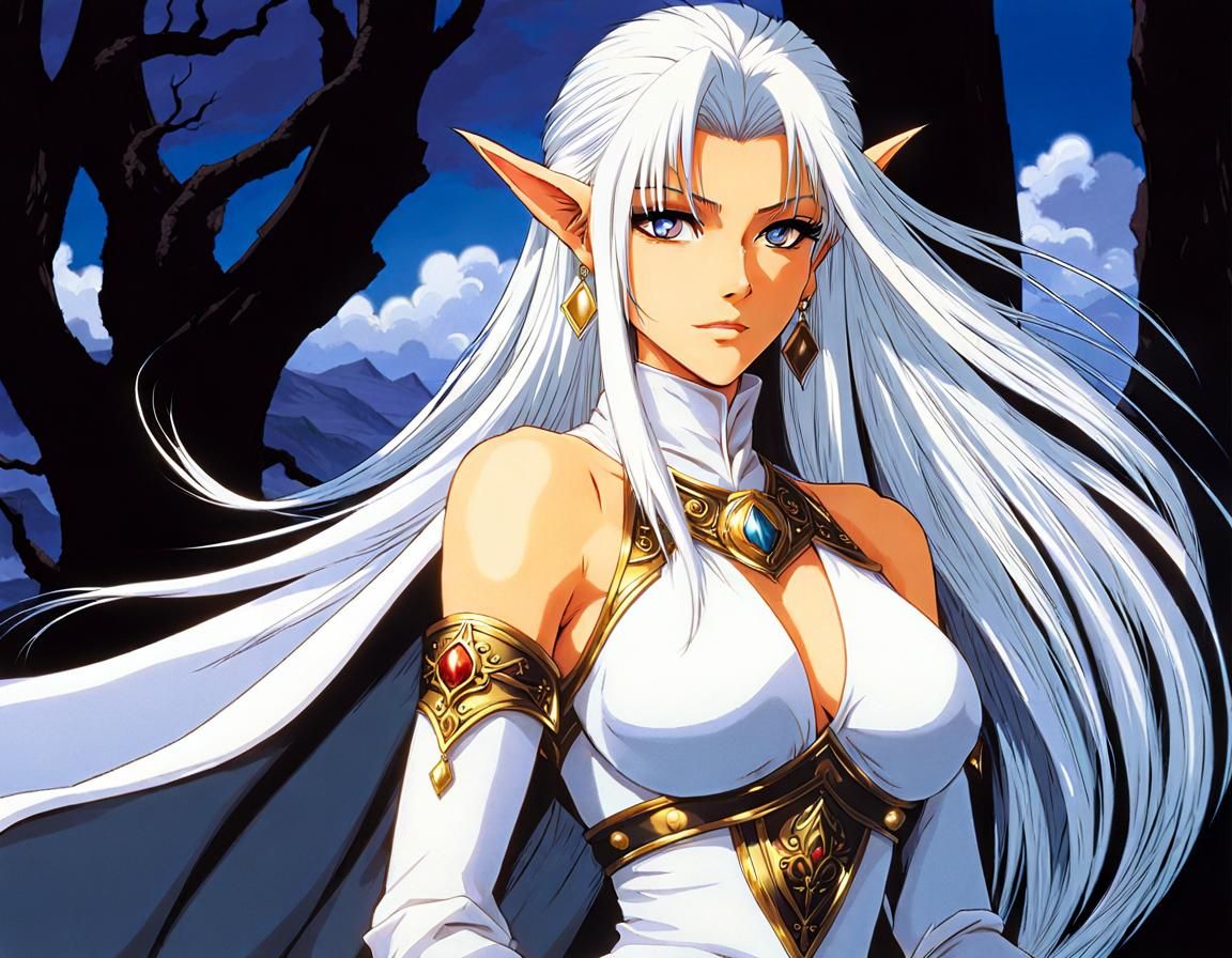 Pirotess from Record of Lodoss War in Digital Art