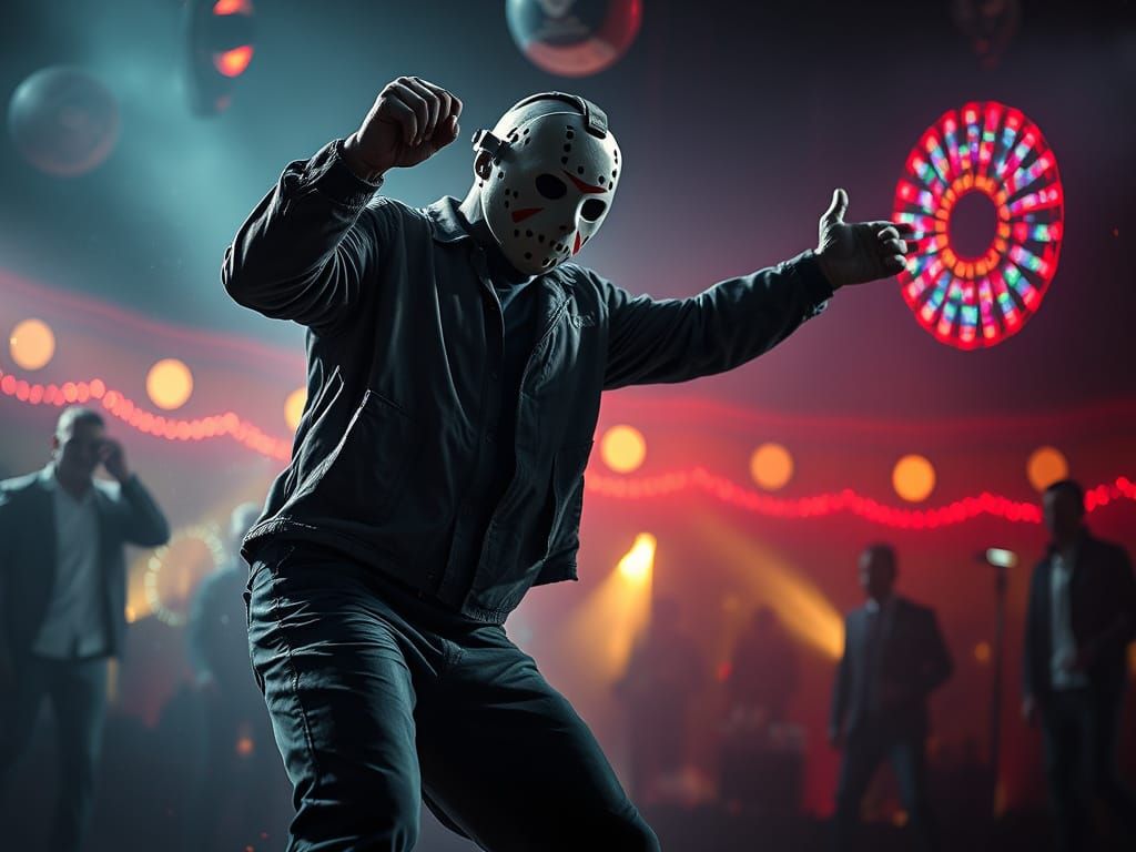Jason Voorhees Disco Dancing: Hyperrealistic Horror