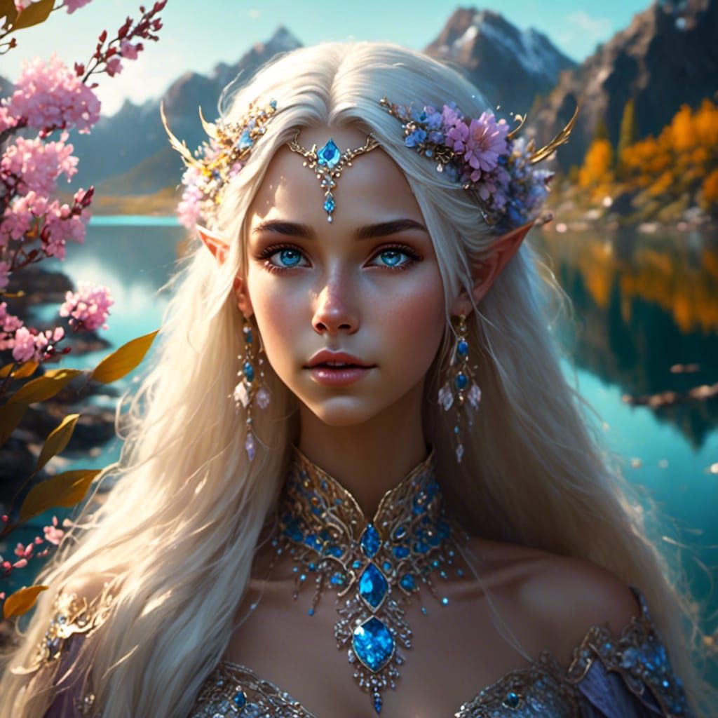 Doe eyed elven princess