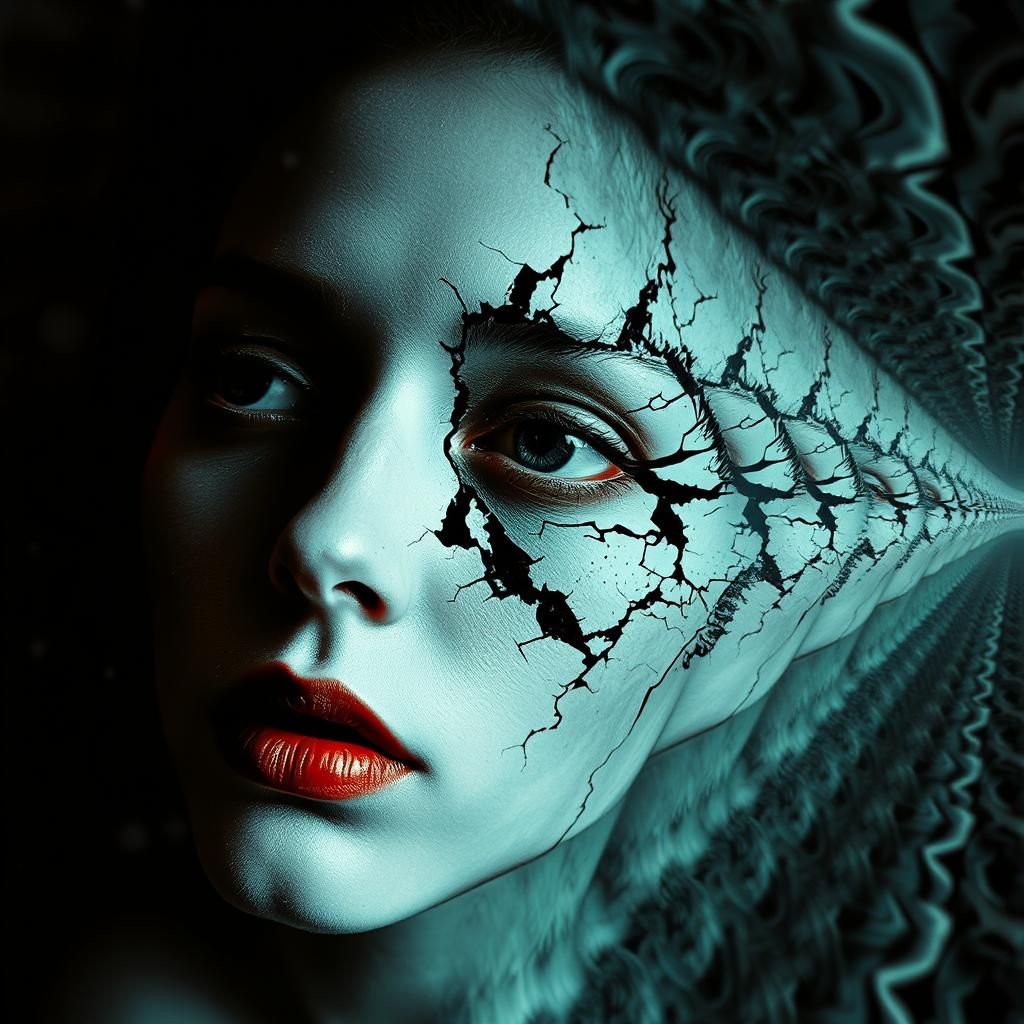 Eerie Kaleidoscope: Junji Ito-Inspired Cosmic Horror