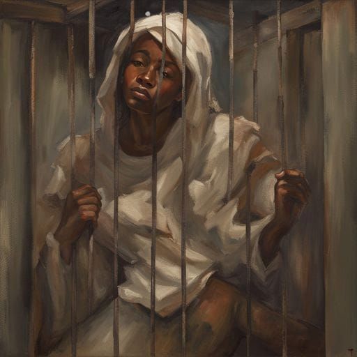 Gothic Landscape Under a Stormy Sky