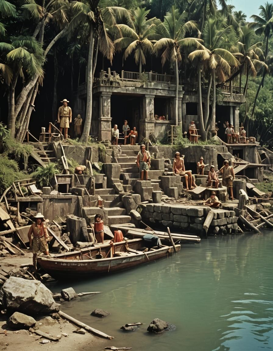 Archaeological site on Ponape