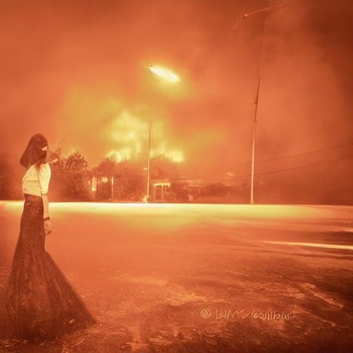 Gothic Elegance in Dark Oil Painting Style