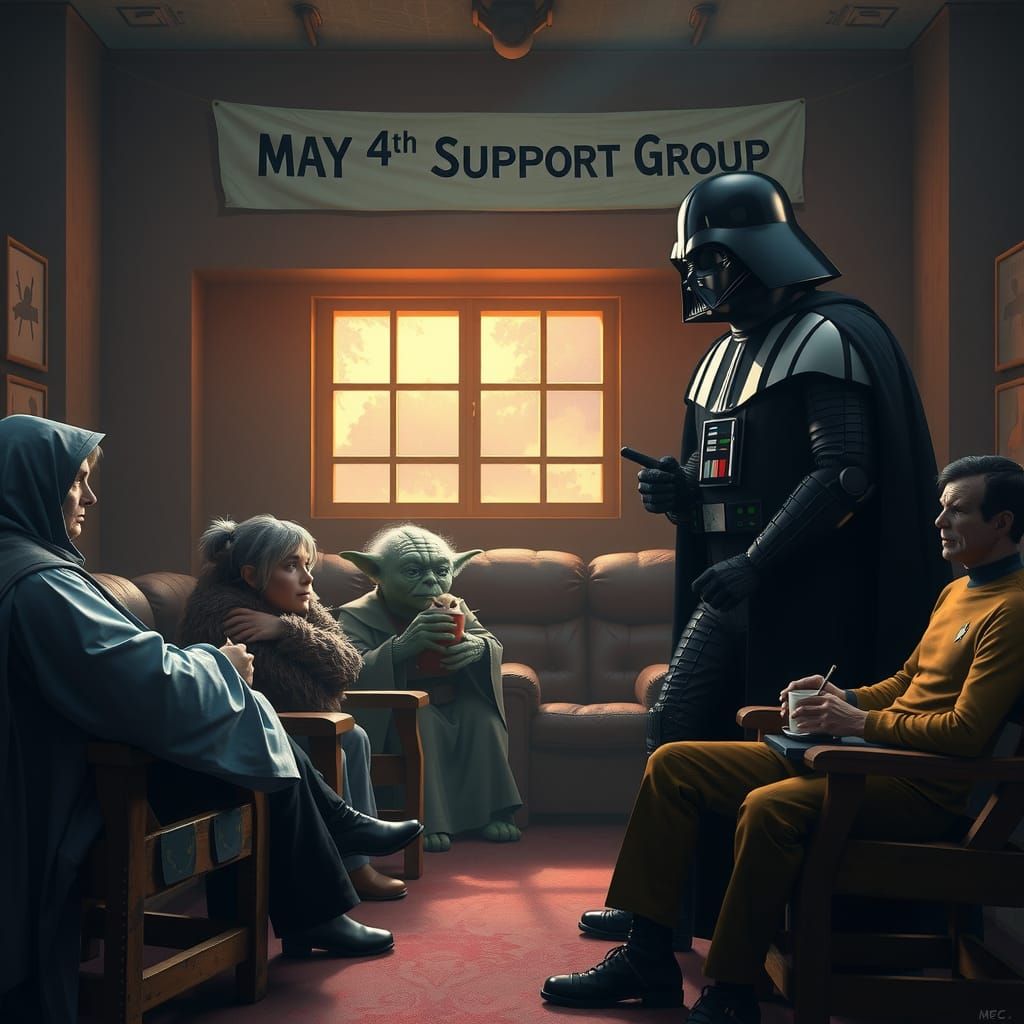 May 4th Support Group: Vader Confronts Spock