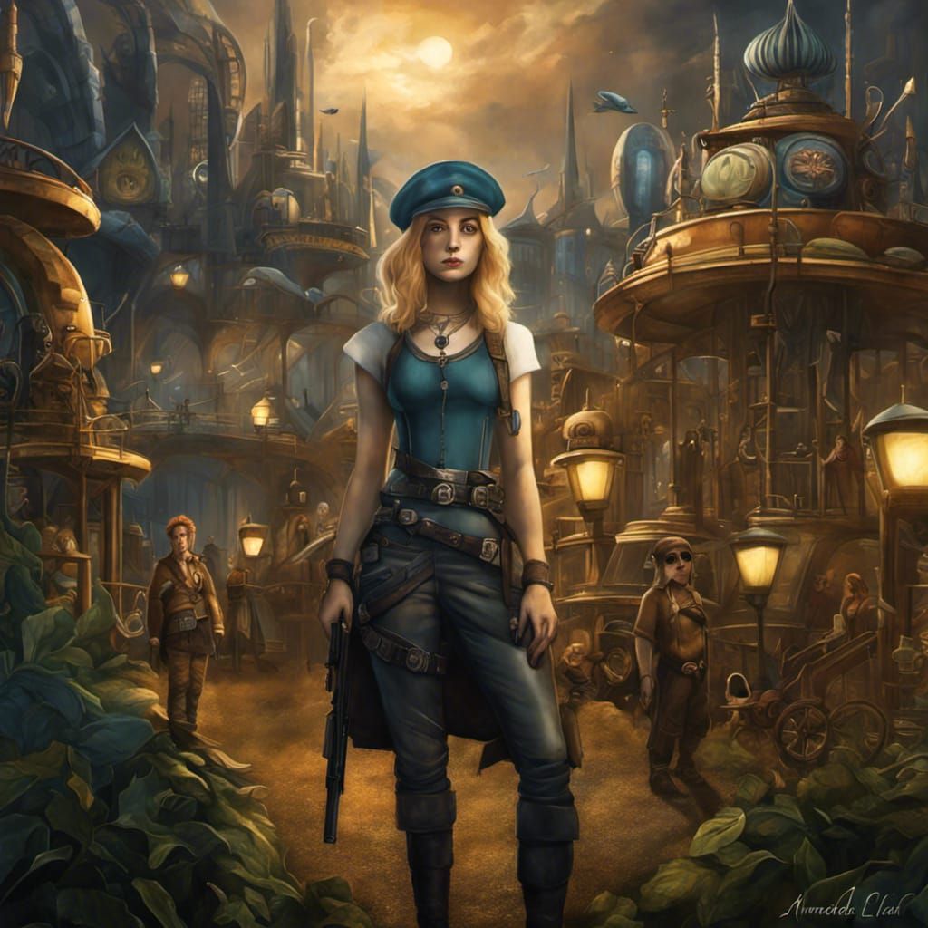 Post-Apocalyptic Disneyworld Character Concept