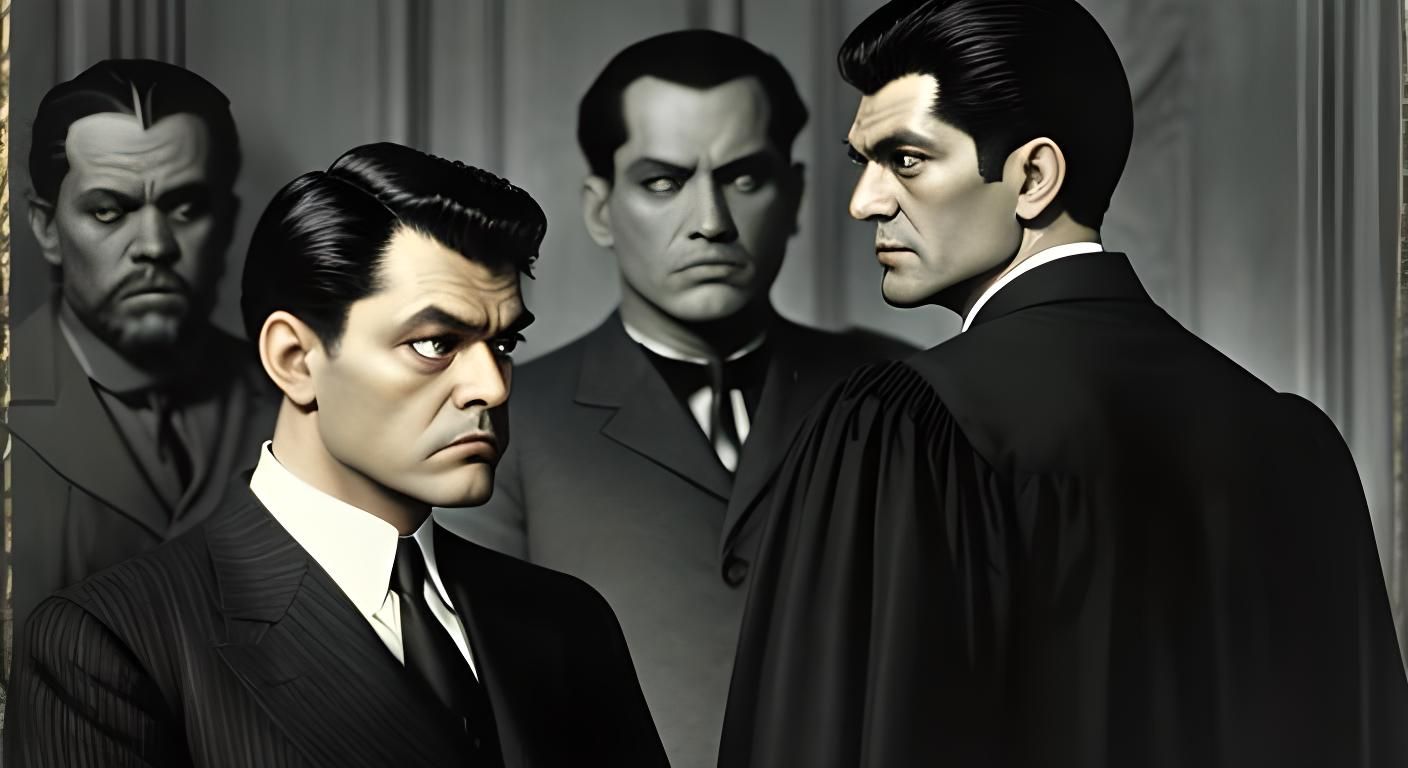 Kafka's The Trial: A Nightmarish Scene