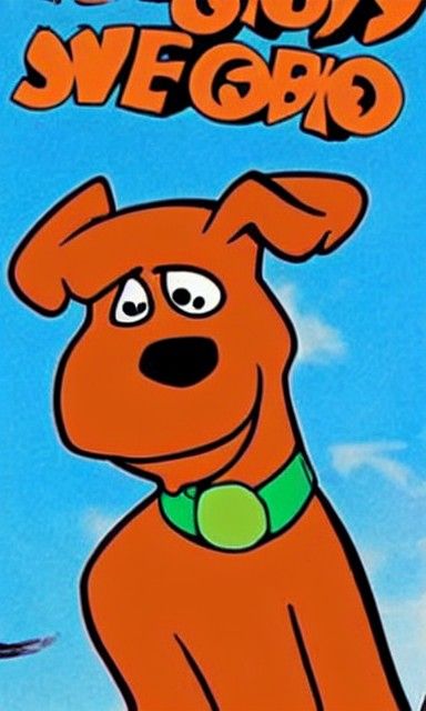 Scooby Doo Smoking Weed: AI-Generated Image