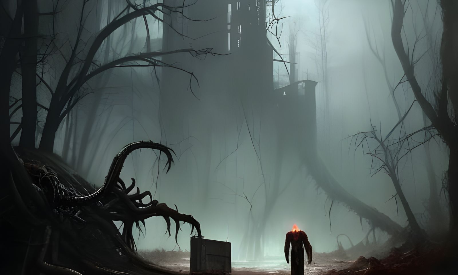 Post-Apocalyptic World Ruined by Eldritch Horror