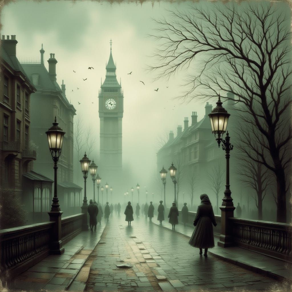 Ancient London Tales Through Vintage Lens