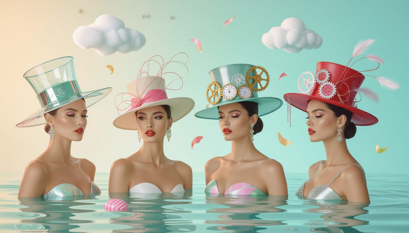 Surreal Hats Fashioned From Unexpected Materials