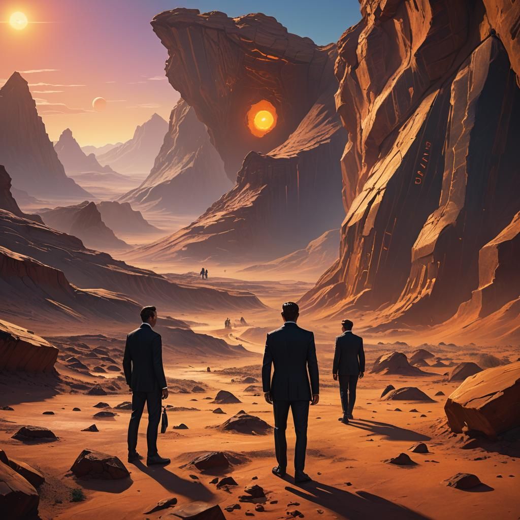 Men in Black Discover Alien Artifact on Mars