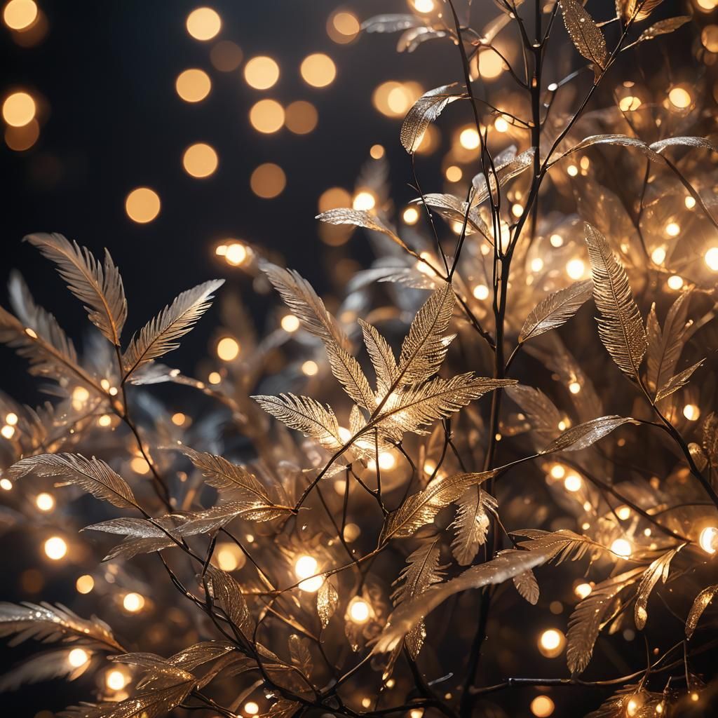 Glowing Light in Darkness: Cinematic Macro Photography