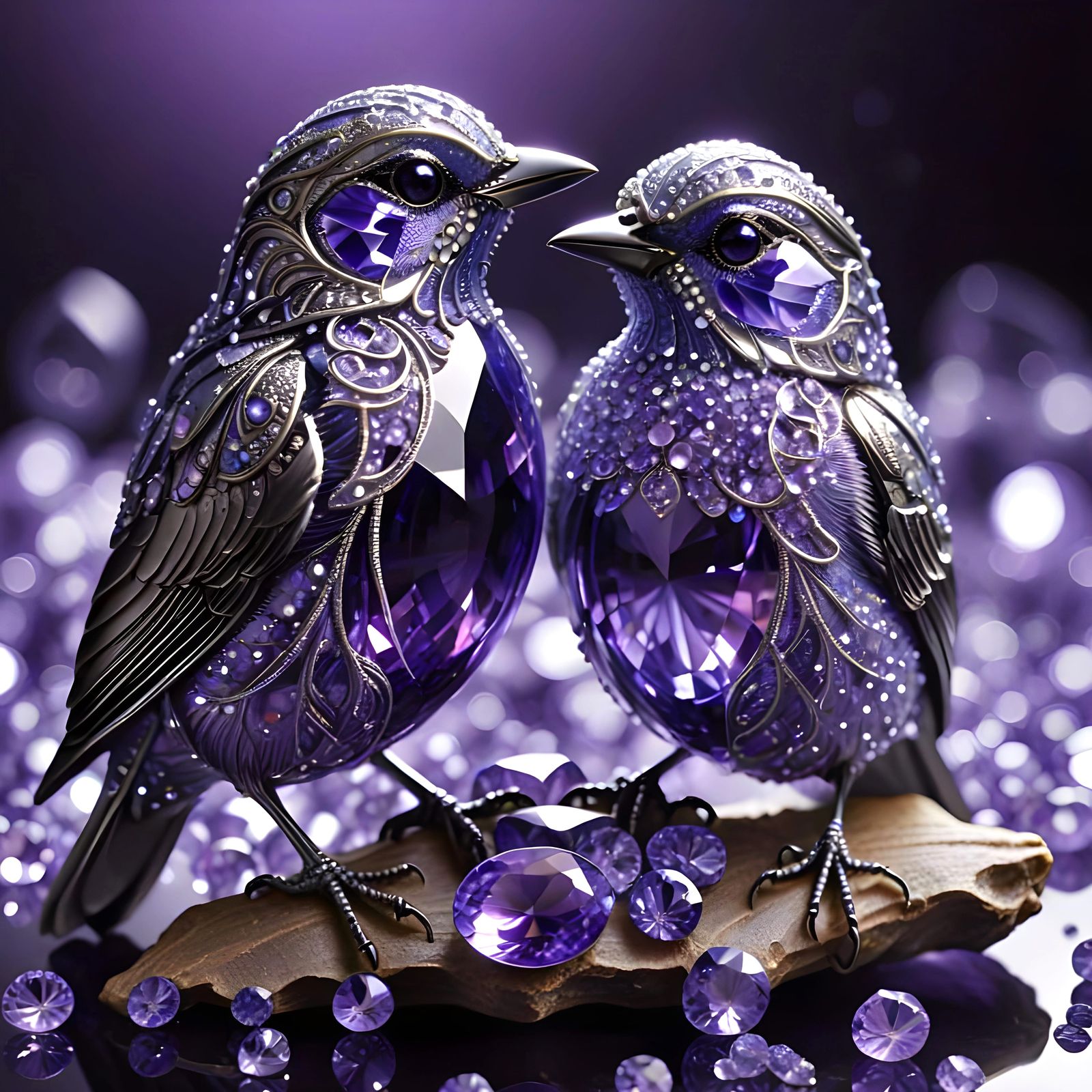 amethyst birds