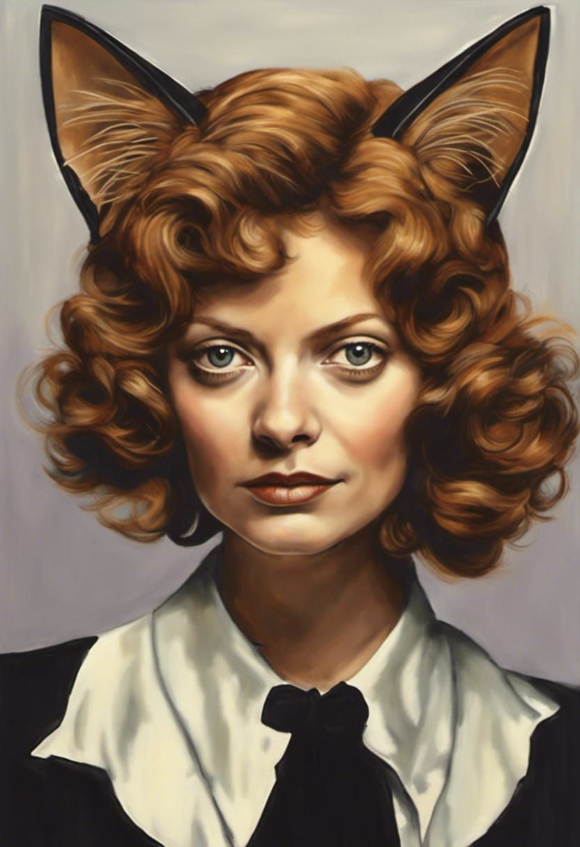 Famous red-haired Cat Actress