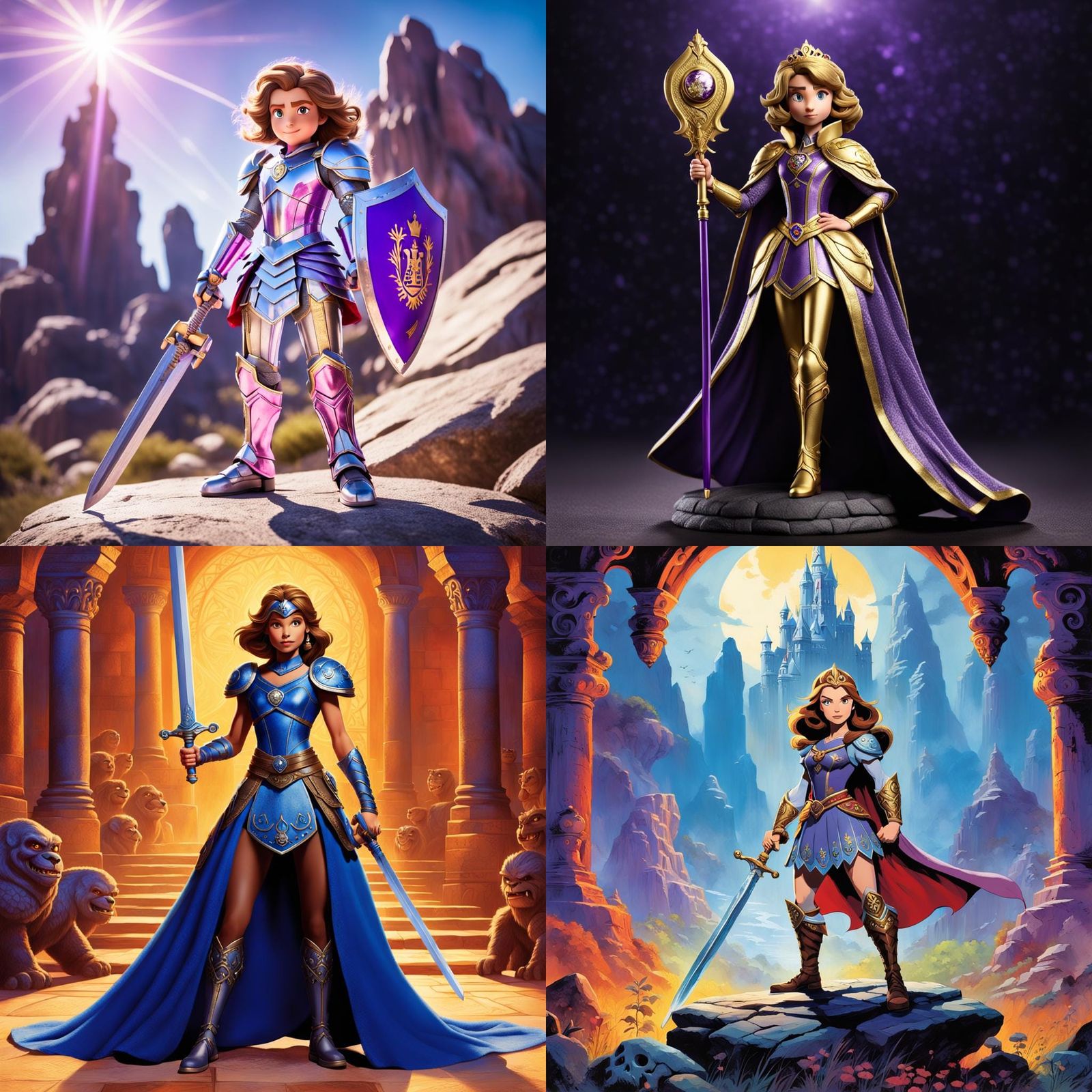 Sofia the First as He-Man Action Figure