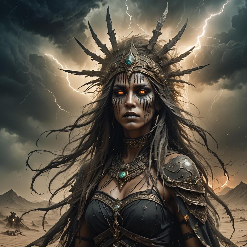 Anck-su-namun Leads Undead Army in Sandstorm