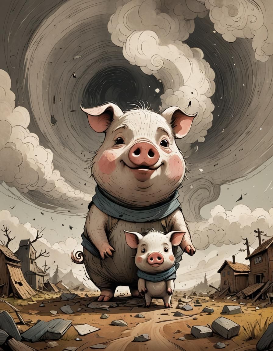 "Big bad wolf my butt, Son, it's geoengineering we need to w...