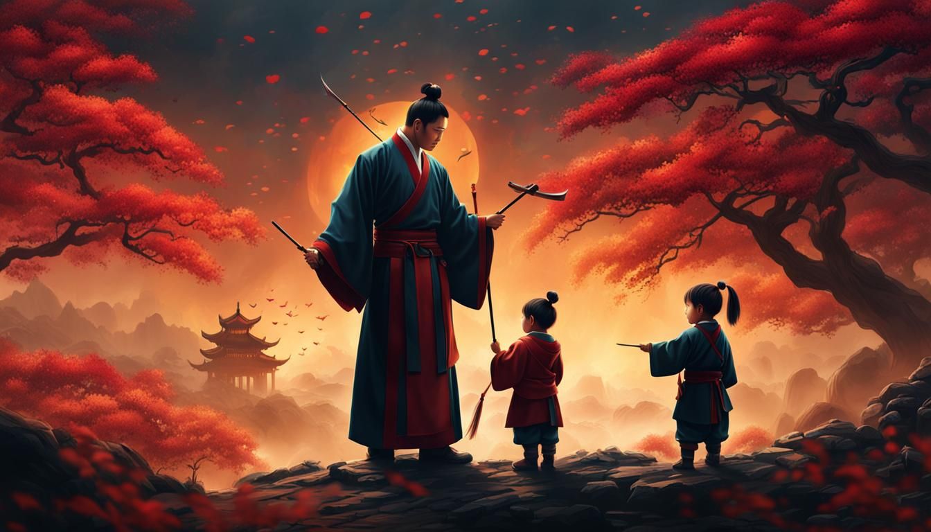 The Art of Chinese calligraphy