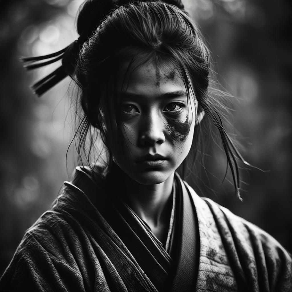 Black and White Portrait