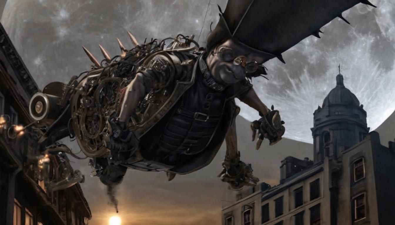 Thing Leaps in Steampunk Wacky Race